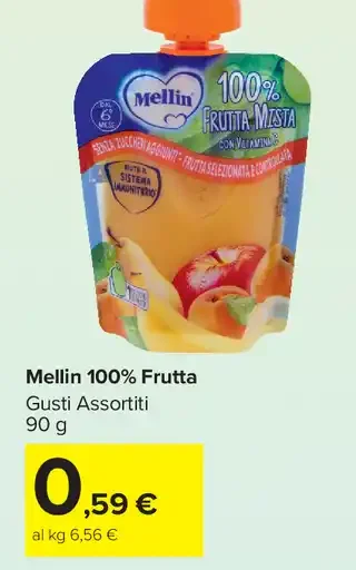 Mellin 100% Frutta
