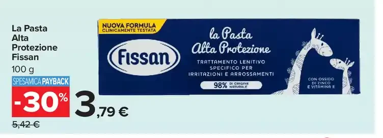 Pasta alta protezione