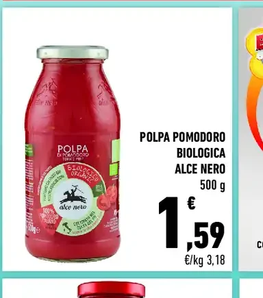 Polpa pomodoro biologica Alce Nero