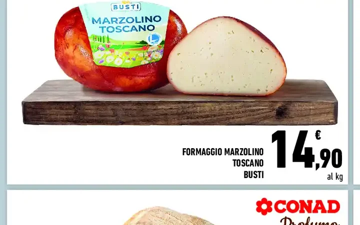 Formaggio marzolino toscano Busti