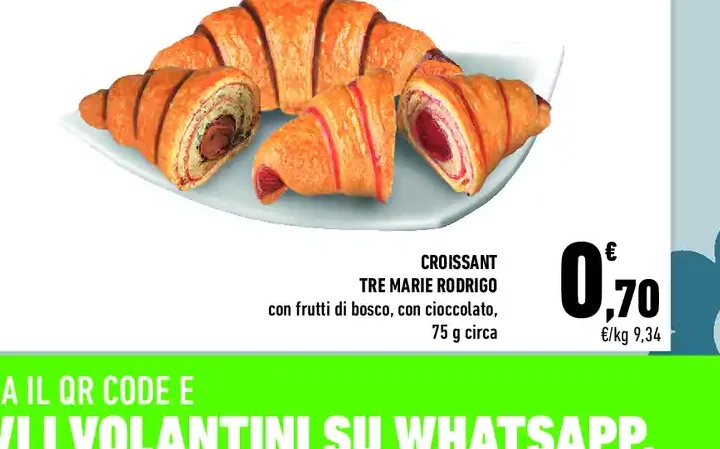 Croissant Tre Marie Rodrigo
