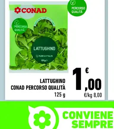 Lattughino Conad Percorso Qualità
