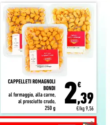 Cappelletti romagnoli Bondi