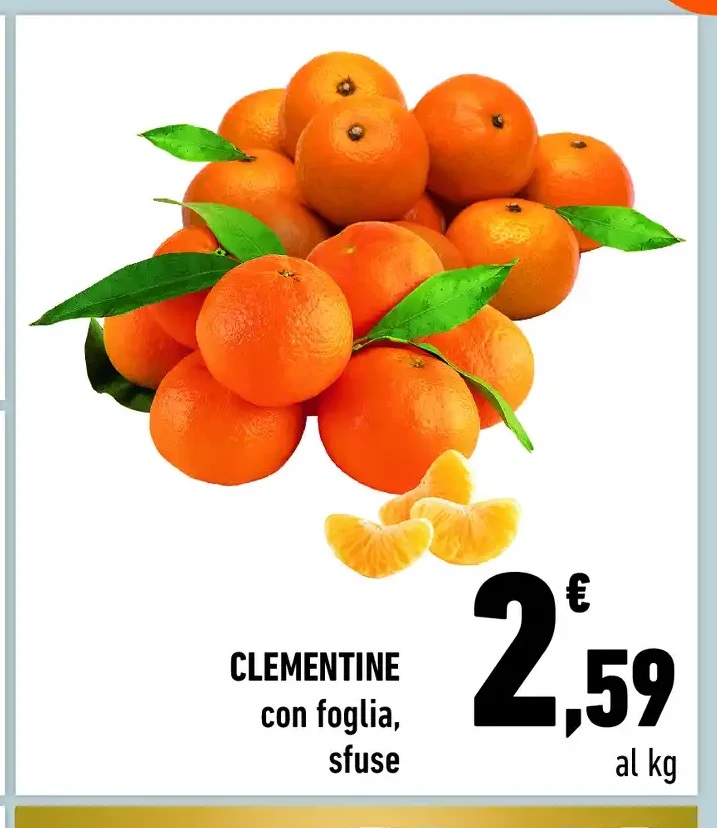 Clementine con foglia