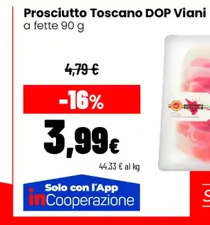 Prosciutto Toscano DOP Viani