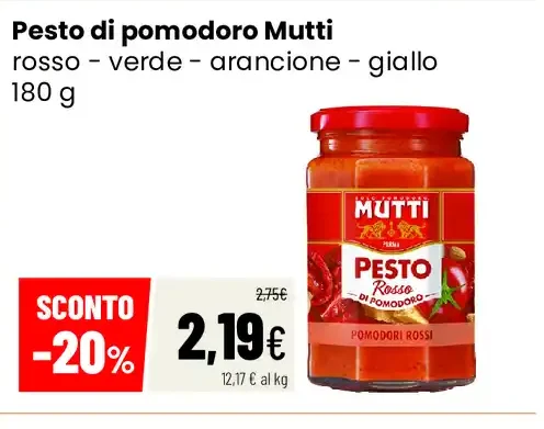 Pesto di pomodoro Mutti