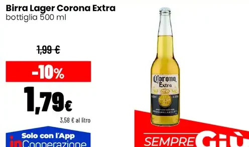 Birra Lager Corona Extra
