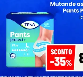 Mutande assorbenti Pants Plus Tena