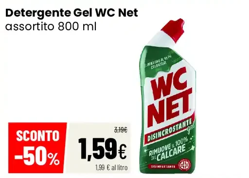 Detergente Gel WC Net