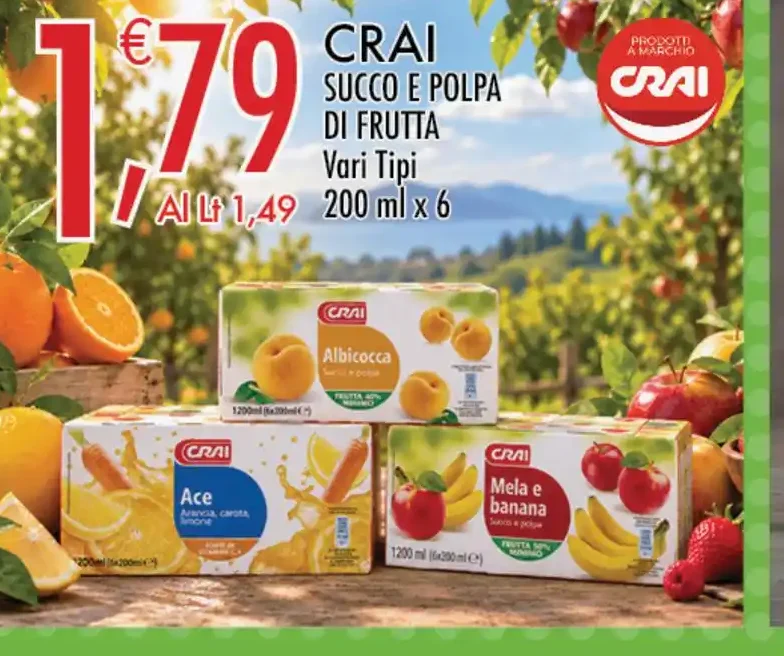Succo e polpa di frutta
