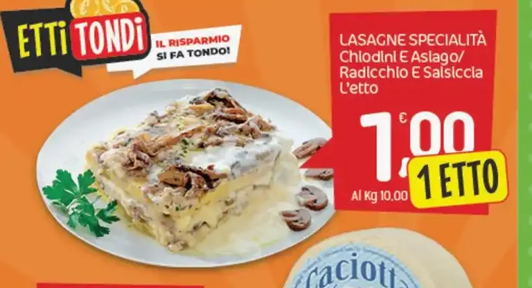 Lasagne specialità