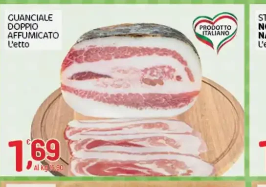 Guanciale doppio affumicato