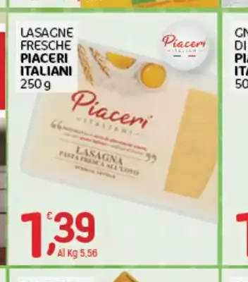 Lasagne fresche Piaceri Italiani