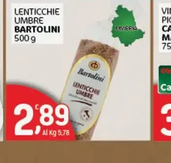 Lenticchie umbre Bartolini