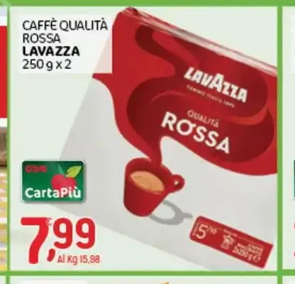 Caffè qualità Rossa Lavazza