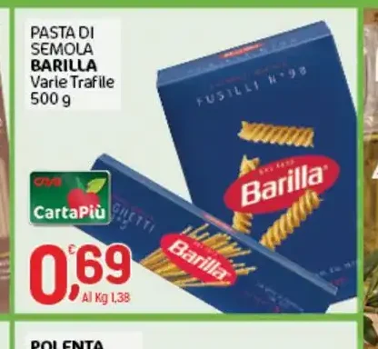 Pasta di semola Barilla