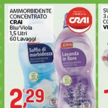 Ammorbidente concentrato Crai