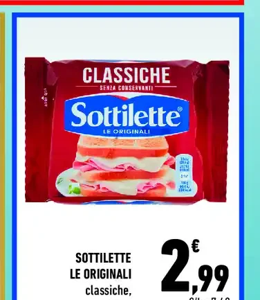 Sottilette Le Originali