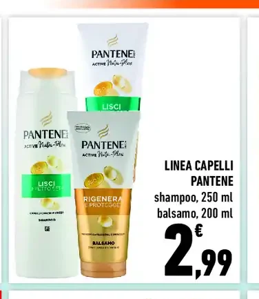 Linea capelli Pantene