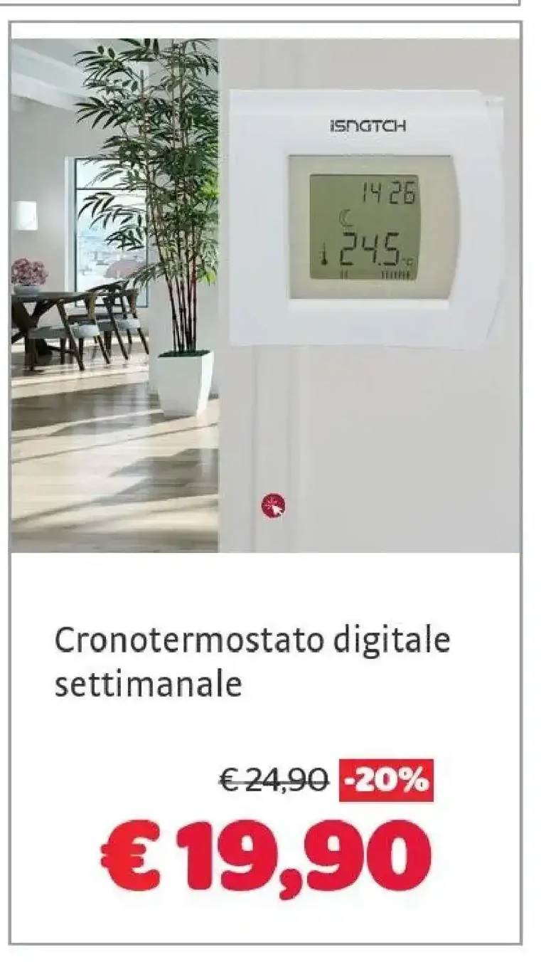 Cronotermostato digitale