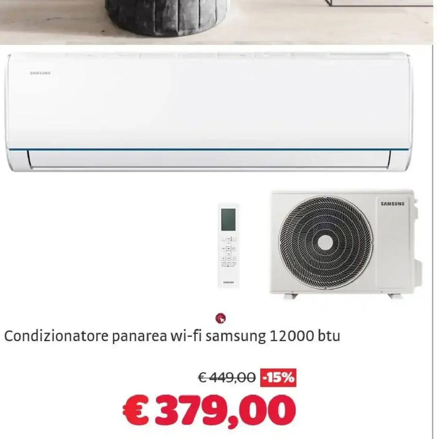 Condizionatore Samsung 12000 BTU