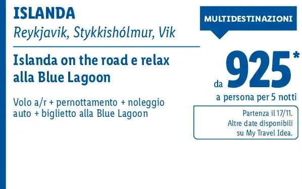 Islanda on the road e relax alla Blue Lagoon