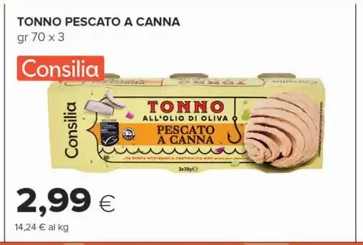 Tonno pescato a canna