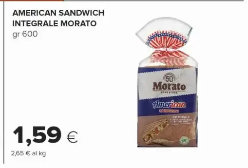Pane sandwich integrale