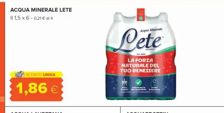 Acqua minerale Lete