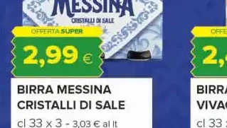 Birra Messina Cristalli di Sale
