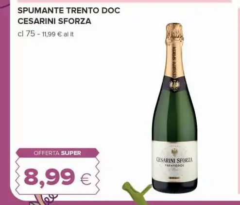 Spumante Trento DOC Cesarini Sforza