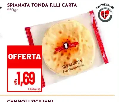 Spianata tonda flli carta