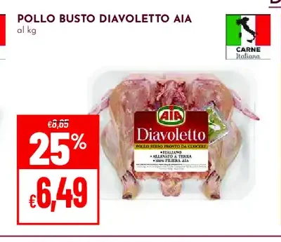 Pollo busto diavoletto AIA