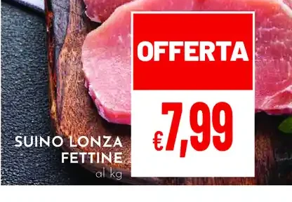 Suino lonza fettine