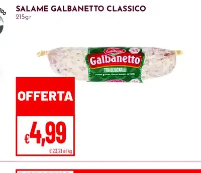 Salame Galbanetto classico