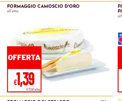 Formaggio Camoscio d'Oro