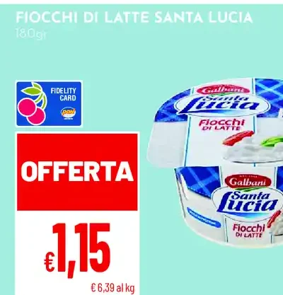 Fiocchi di latte Santa Lucia