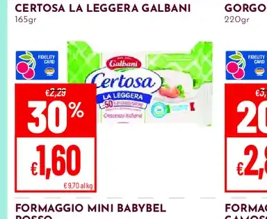 Certosa La Leggera Galbani