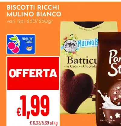 Biscotti ricchi Mulino Bianco