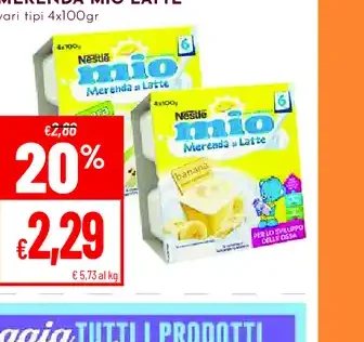 Merenda Mio Latte