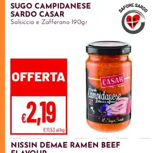 Sugo campidanese Sardo Casar