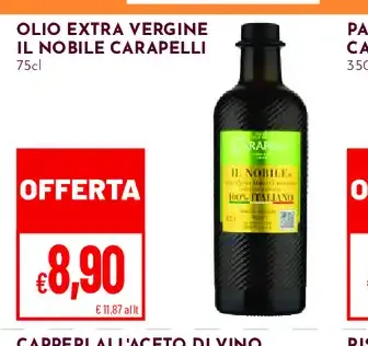 Olio extravergine di oliva Il Nobile Carapelli