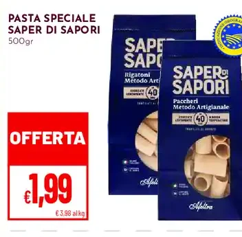 Pasta speciale Saper di Sapori