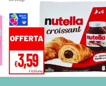 Croissant Nutella