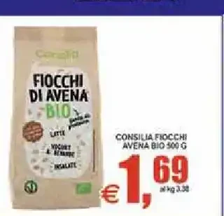 Fiocchi di avena bio