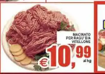 Macinato per ragù di vitellone