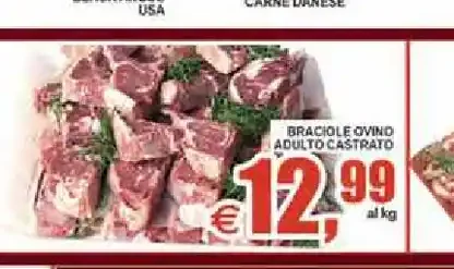 Braciole ovino adulto castrato