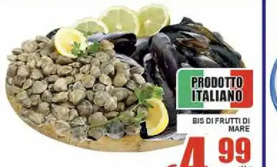 Bis di frutti di mare