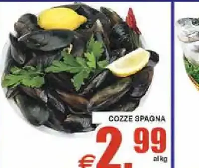 Cozze Spagna