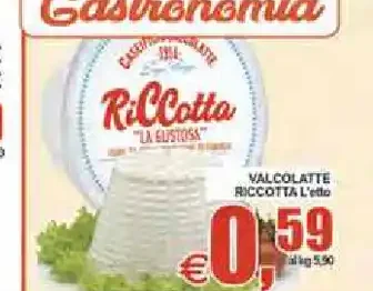 Valcolatte ricotta